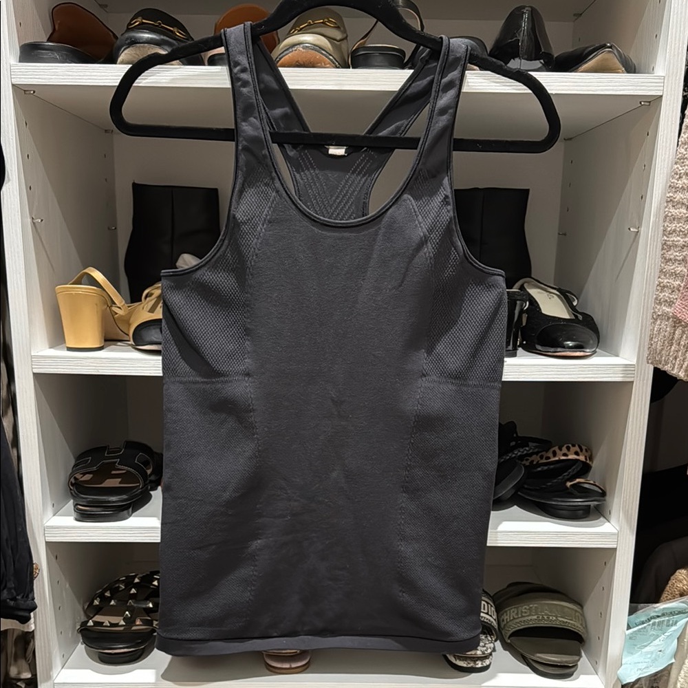 Lululemon Black Racerback Tank Top